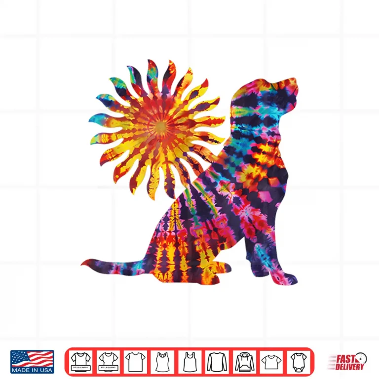 Design Labrador Retriever Dog Tie Dye Art Print Shirt Women Men Shirt