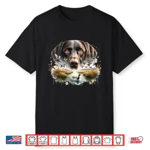 Labrador Retriever With Mallard Ducks Hunting Duck Hunter Shirt