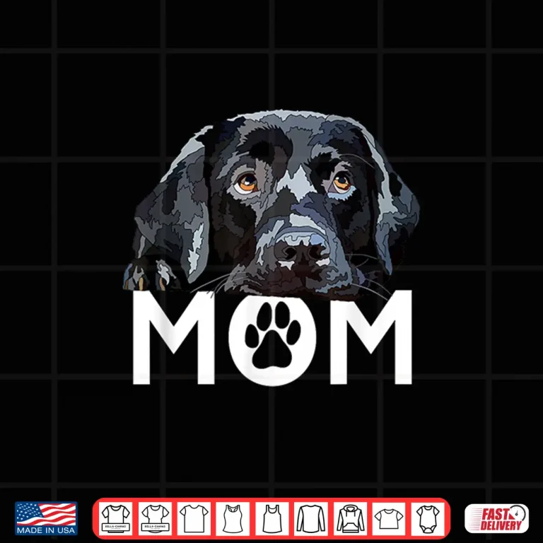 Design The Lab Mom Black Labrador Retriever Mother Dog Mama Shirt