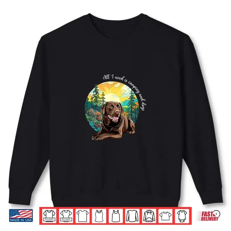 Sweatshirt Chocolate Lab Shirt