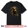 Cute Brown Labrador Dog On Brown Labrador Retriever Lover Shirt
