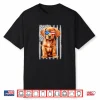 Fox Red Lab Mom Dad Flag Labrador Retriever Shirt
