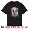 Men Woman Colorful Watercolor Labrador Retriever Shirt