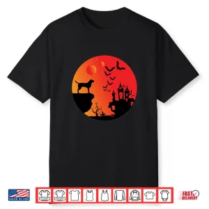 Full Moon Labrador Retriever Lovers Halloween Spooky Shirt