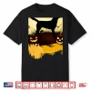 Halloween Labrador Retriever Shirt Dog Pumpkin Bat Shirt