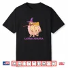 Labrador Golden Retriever Witch Broom Halloween Dog Owner Shirt