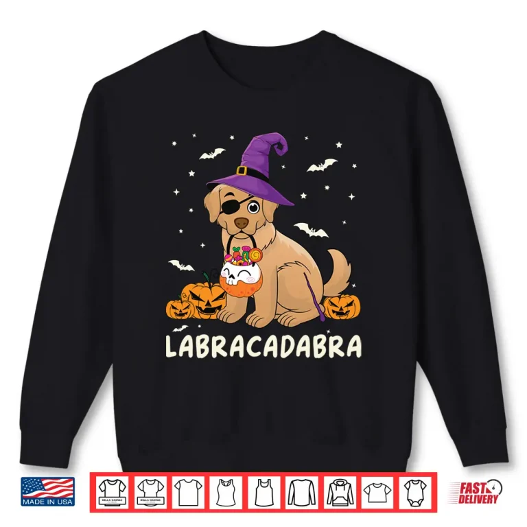 Sweatshirt Golden Retriever Halloween Labrador Halloween Shirt