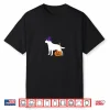 Labrador Retriever Halloween Dog Wearing Witch Hat Shirt