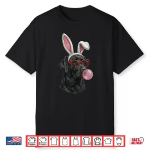 Labrador Retriever Easter Bunny Dog Lover Shirt