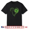 Labrador Retriever Shamrock Heart St Patricks Day Women Men Shirt