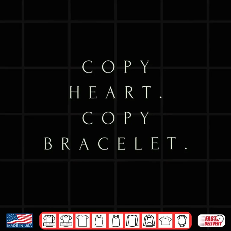 Design Copy Heart Copy Bracelet Space Humor Science Quote Shirt