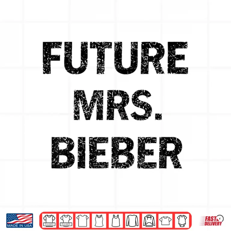 Design Future Mrs Bieber Professional Identity Statement Shirt