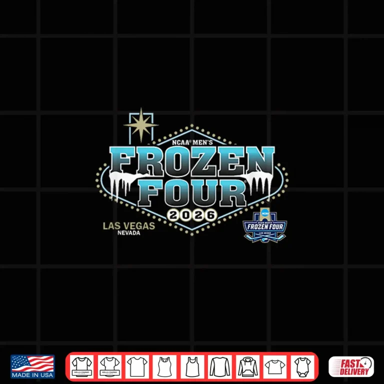 Design NCAA Frozen Four Twenty Twenty Six Hockey Vegas Shirt
