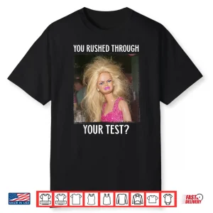 Test Day Professional Minimalist Modern Graphic Shirt