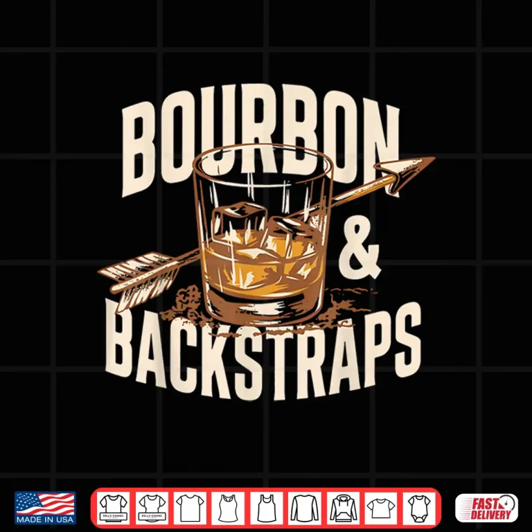 Design Bourbon Backstraps Hunting Lifestyle Whiskey Vintage Shirt