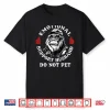 Emotional Support Husband Do Not Pet Funny Monkey Shirt
