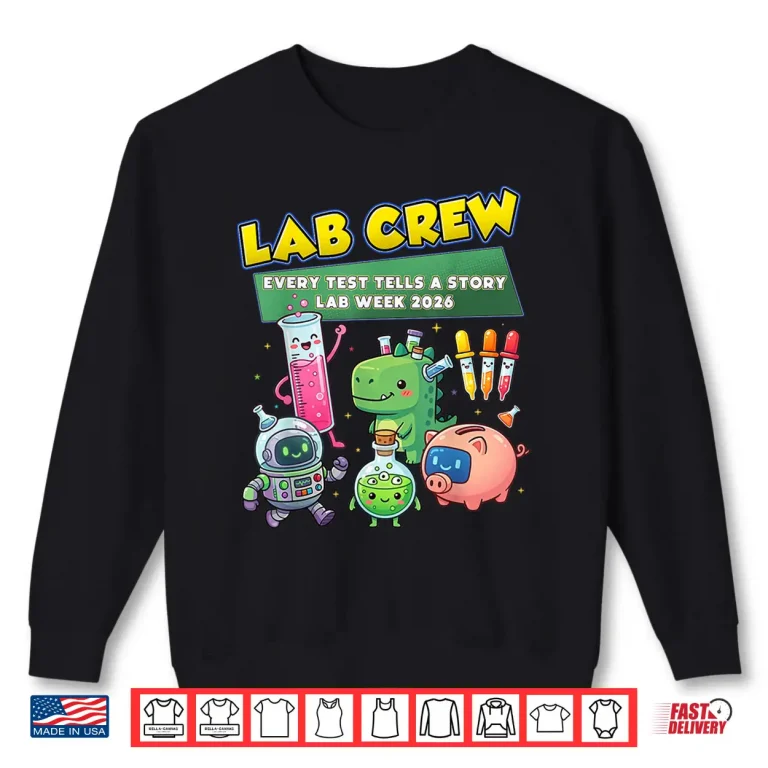 Sweatshirt Lab Crew Lab Week 2026 Medical Laboratory Technician Team Shirt