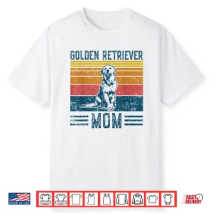 Dog Golden Retriever Mom Vintage Golden Retriever Mom Shirt