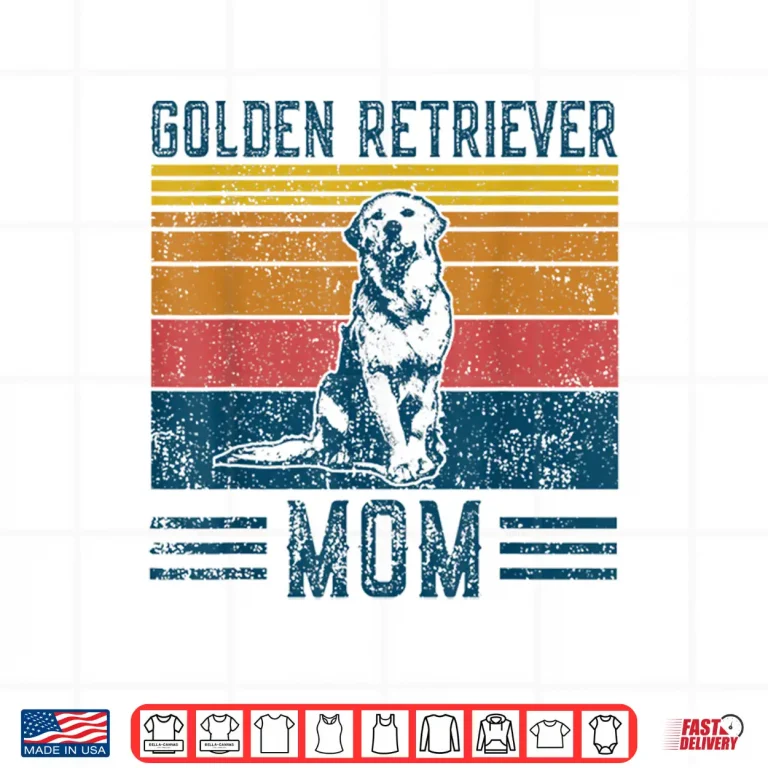 Dog Golden Retriever Mom Vintage Golden Retriever Mom Shirt 4 Design Dog Golden Retriever Mom Vintage Golden Retriever Mom Shirt