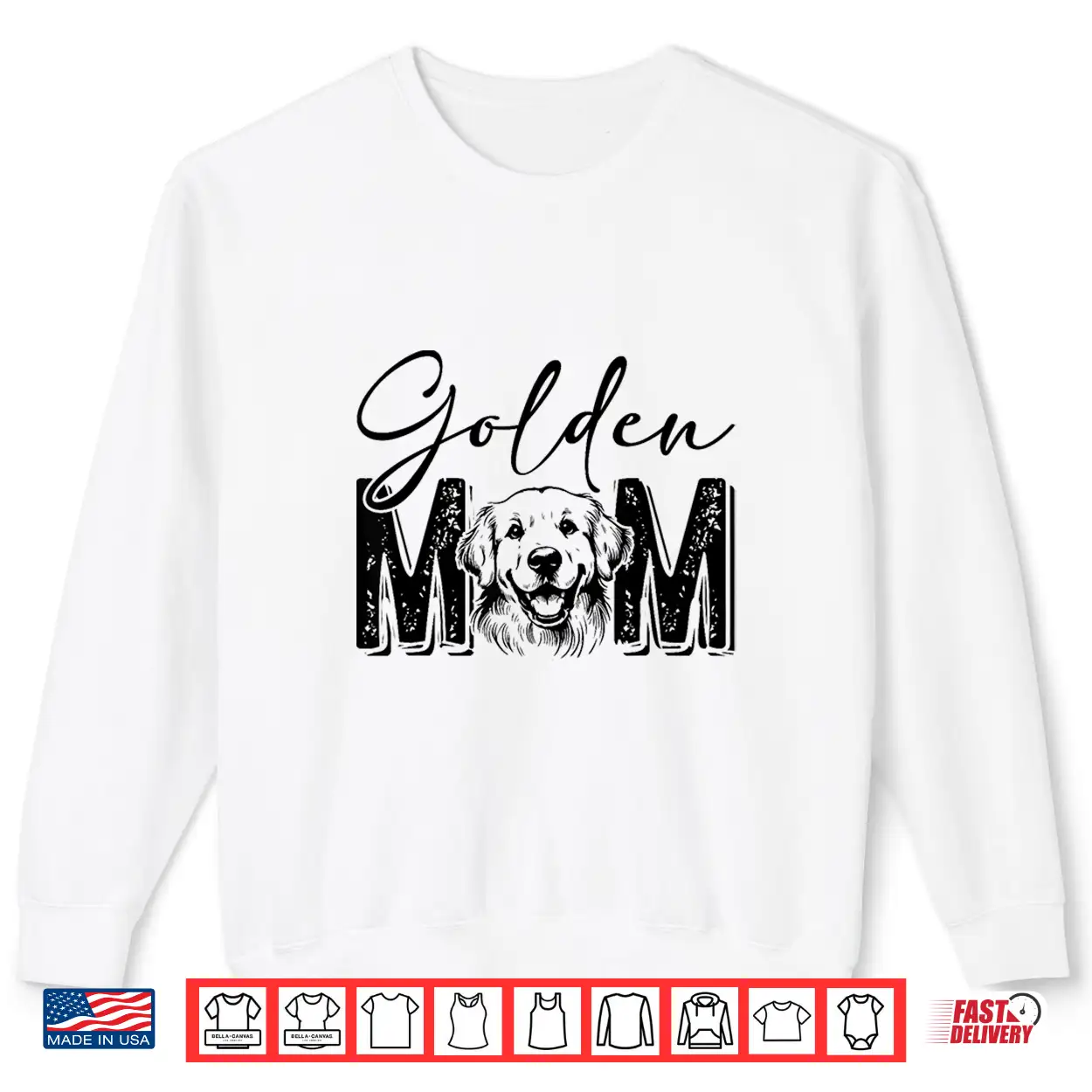 Golden Mom Golden Retriever Lover Dog Mama Funny Retro Shirt Golden Mom Golden Retriever Lover Dog Mama Funny Retro Shirt