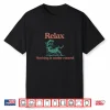 Relax Nothing Is Under Control Golden Retriever Funny Dog Shirt
