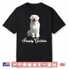 White English Cream Golden Retriever  Simply Golden  Shirt