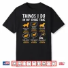 Funny Golden Retriever Lover Humor Dog Owner Daily Routine Shirt