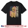 Golden Retriever American Flag Bandana 250Th 4Th Of July Shirt