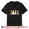 Golden Retriever Dogs Ghost Boo Witch Costume Halloween Shirt