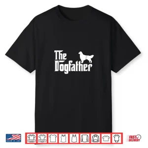 Golden Retriever The Dogfather Father’S Day Shirt