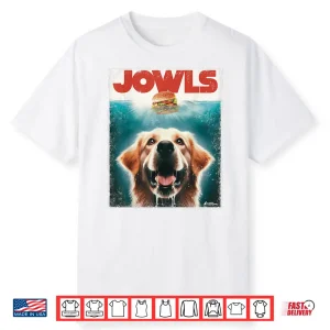 Light Golden Retriever Jowls Top Paws Cream Lab Dog Mom Dad Shirt