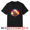 Cute Alien Golden Retriever Friendship Funny Vintage Ufo Shirt