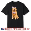 Golden Retriever Bunny Ears Eggs Cute Easter Dogs Shirt