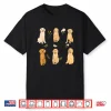 Golden Retriever Cottagecore Floral Golden Mama Dog Owner Shirt