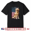Golden Retriever Dog Owner Usa Flag Shirt