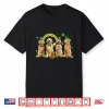 Golden Retriever St Patrick’S Day Shamrock Golden Dog Mom Shirt