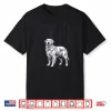 Golden Retriever Usa Flag Shirt