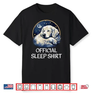 Official Sleep Shirt Golden Retriever Nightshirt Pajama Shirt