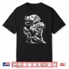 Playful Golden Retriever Dog In Photorealistic Style Shirt