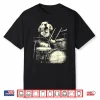 Cute Golden Retriever Playing Drums Music Dog Drummer Shirt