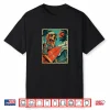 Golden Retriever Surfer Dog Hawaiian Sunset Beach Summer Shirt