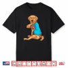 Mothers Day Tattoo I Love Mom Golden Retriever Tattooed Shirt