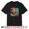 Peace Sign Tie Dye Golden Retriever Dog Shirt