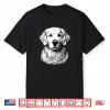 White English Cream Golden Retriever Dog Mom Puppy Shirt
