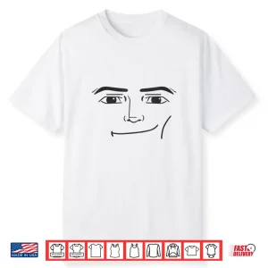 Cool Anime Robot Robloxs Face Fashion Women And Men Shirt