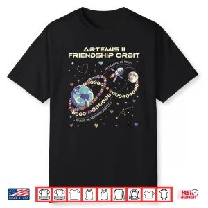 Copy Heart Copy Bracelet Funny Artermis Ii Friendship Shirt