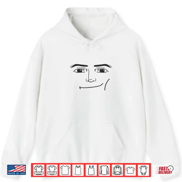 Hoodie Cool Anime Robot Robloxs Face Fashion Women and Men Shirt