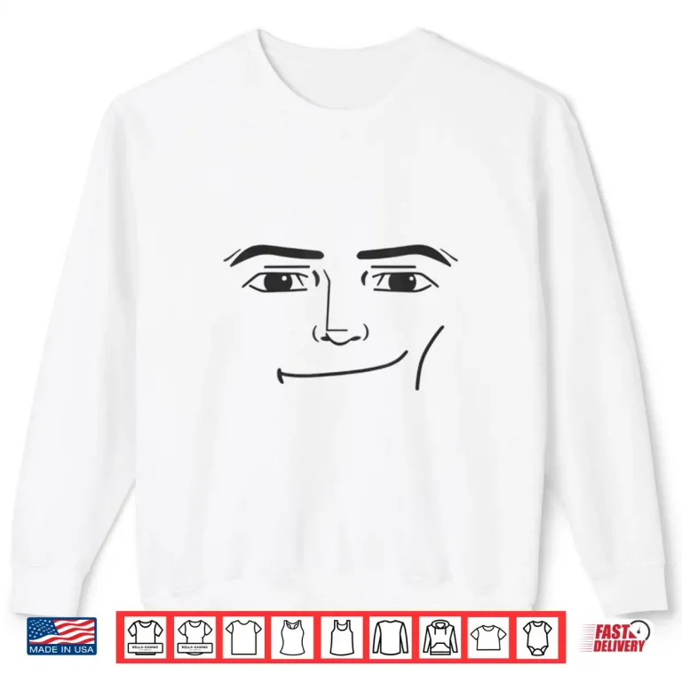 Sweatshirt Cool Anime Robot Robloxs Face Fashion Women and Men Shirt