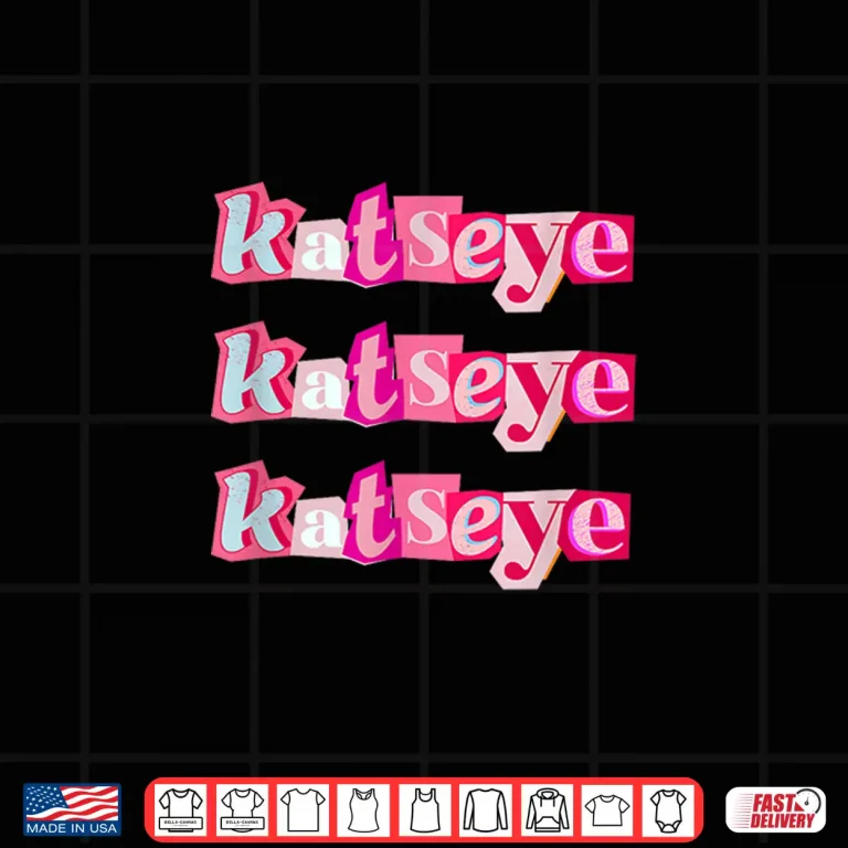 Design Katseye Inspired Aesthetic Cute Pink K Style Design Shirt