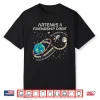 Artemis Ii Friendship Orbit Copy Bracelet Copy Heart Shirt